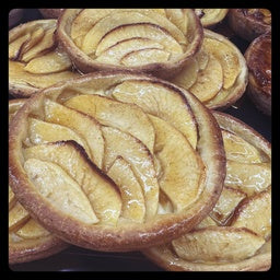 Tartelette aux pommes crème pâtissière (1) (2) (3)