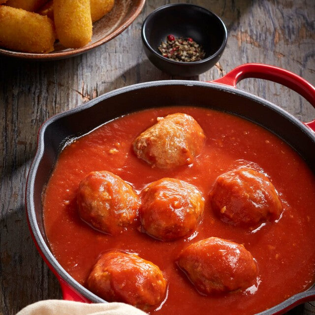 Boulet en sauce (tomate) par 2 pièces